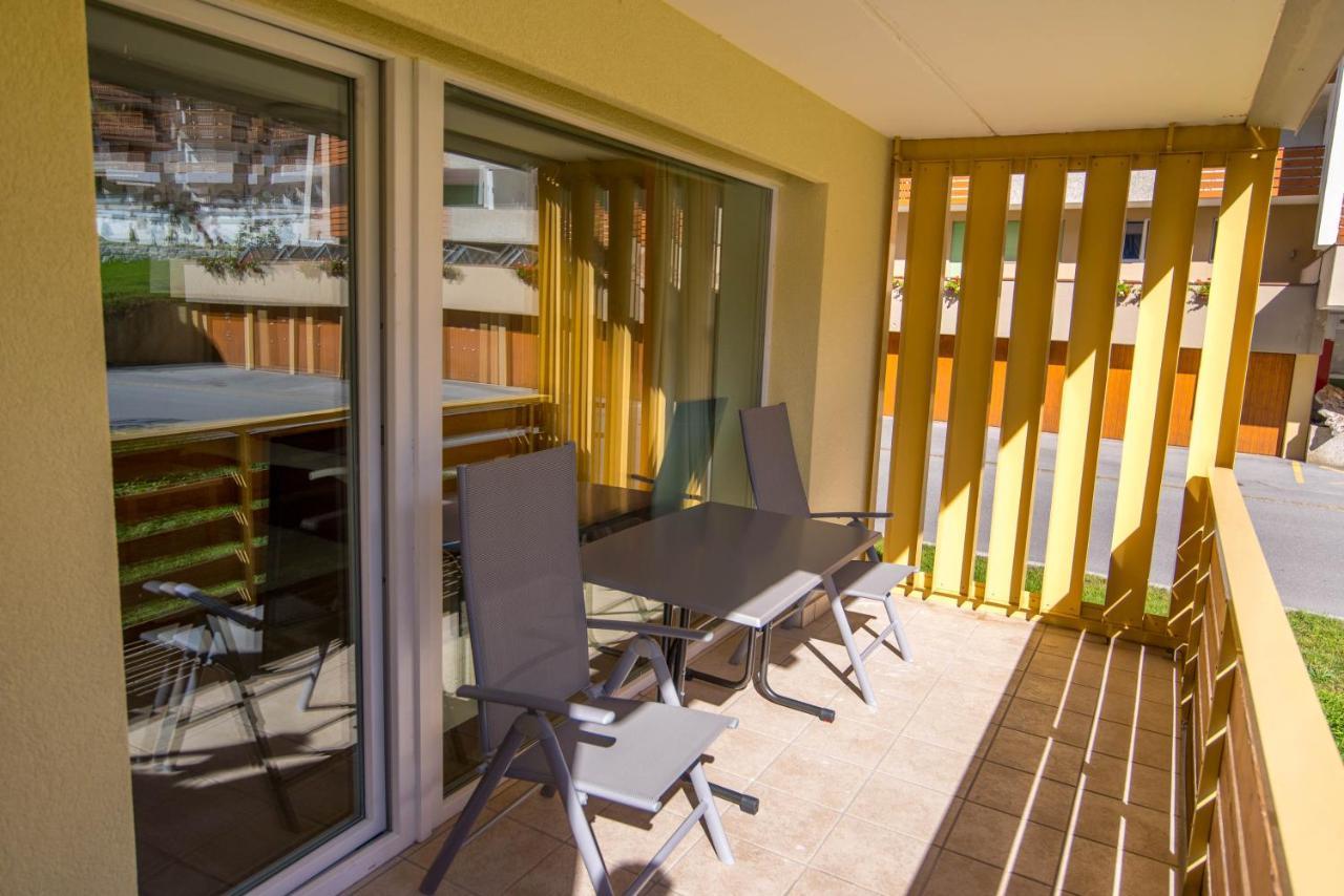 Ferienwohnung Haus Cristal - 1441M Leukerbad Exterior foto