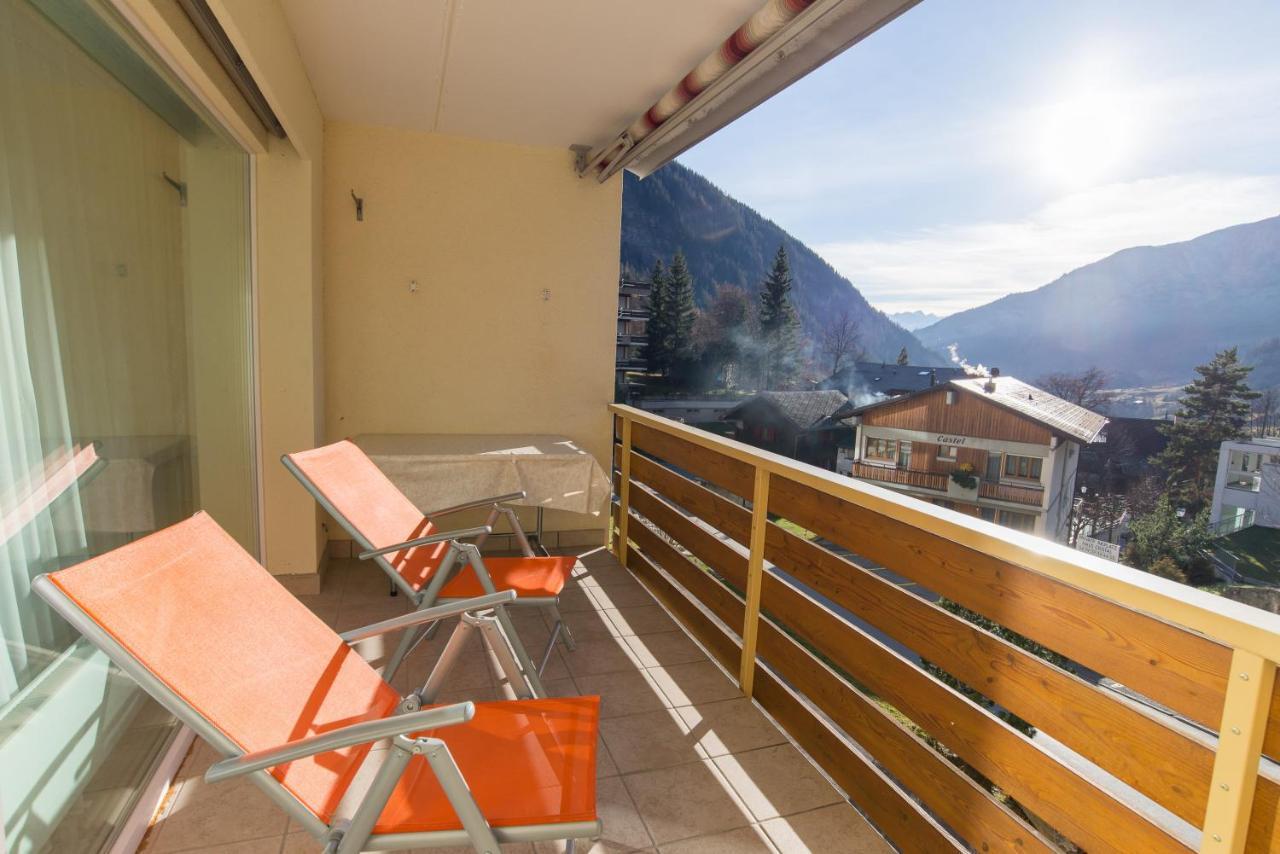 Ferienwohnung Haus Cristal - 1441M Leukerbad Exterior foto